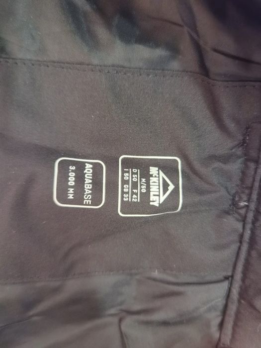 Pantaloni ski McKinley cu bretele, mărimea M/50 – stare foarte bună