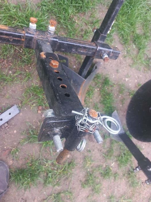 Браздир двоен с картофозагърляч