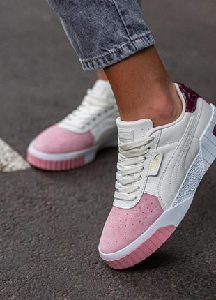 Дамски кецове Puma Cali Remix Bridal Rose безплатна доставка