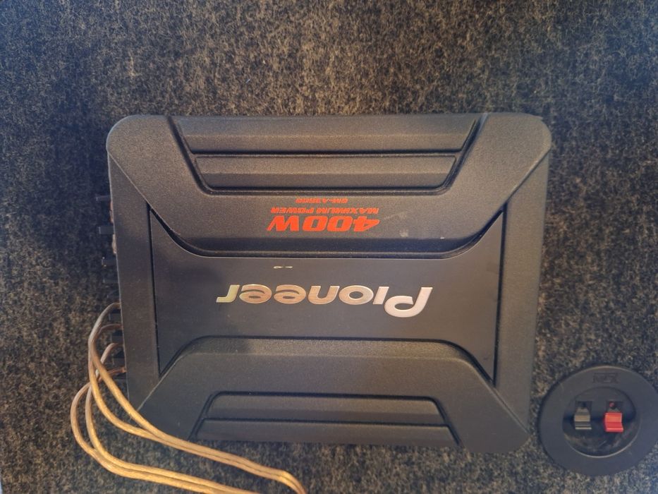 Туба усилвател MTX & Pioneer колона