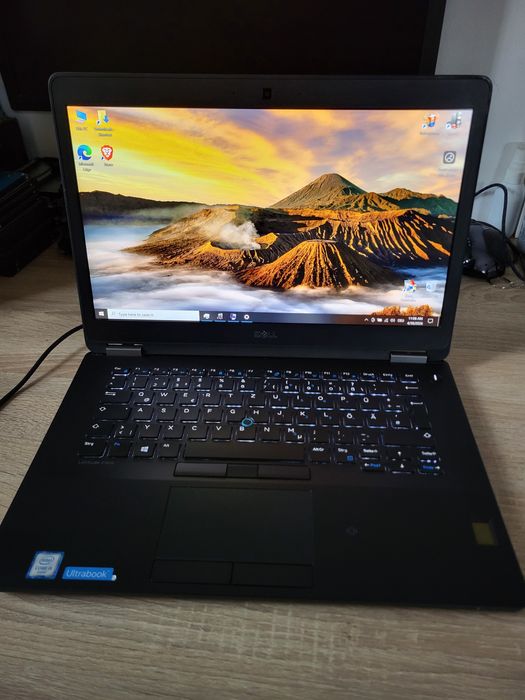 Laptop Dell Latitude E7470,  FullHD,  8 GB,  ssd M2  128 GB,  14"