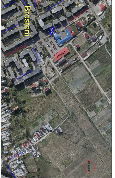 Teren intravilan in spate la Penny de pe Aleea Sporturilor