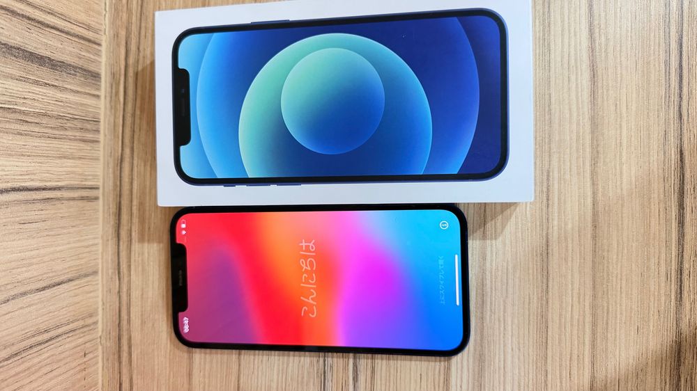 Iphone 12, синий, аккумулятор 82%, в идеальном состоянии