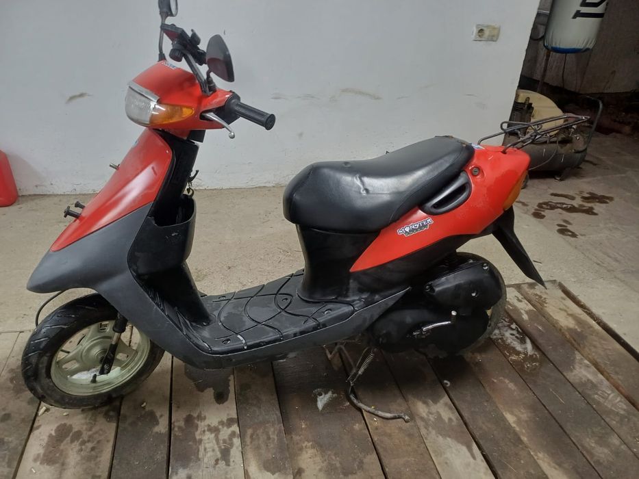 Мопед сузуки в нормальном состоянии