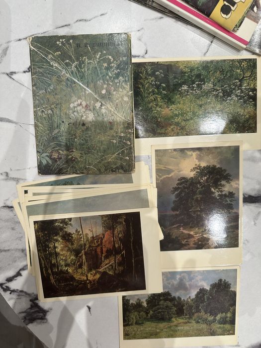 Набор открыток Этюд 1971 года