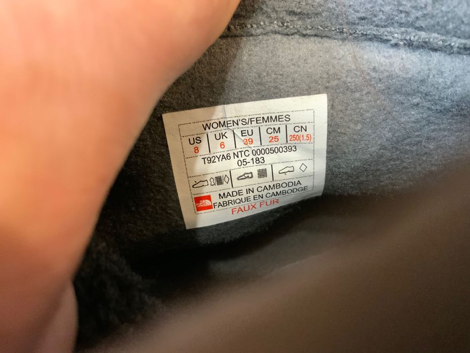 The north face-оригинални обувки 39 номер