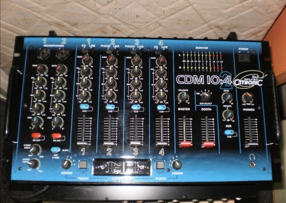 Mixer Profesional Citronic Cdm 10 4 ca nou Made in U.K