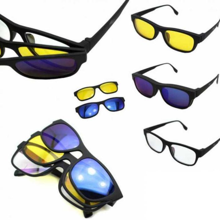 Очила за шофиране 3в1 с магнитна рамка и сменяеми лещи Magic Vision