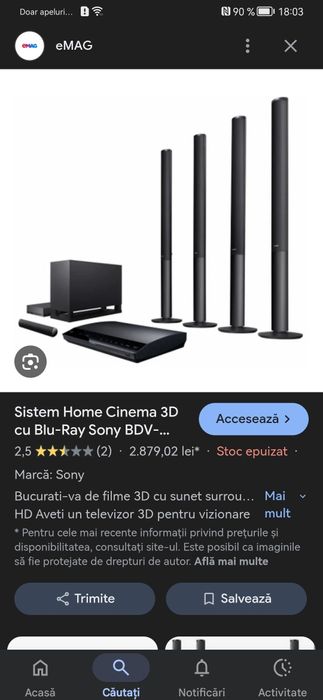 Sistem Sony Blue-ray BDV-E980W 5.1