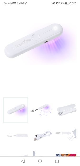 Sterilizator portabil UV-C S-1080 Sterilife