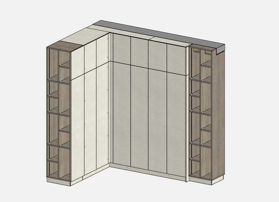 Распил, чертежи, присадка, схема сборки мебели, базис мебельщик