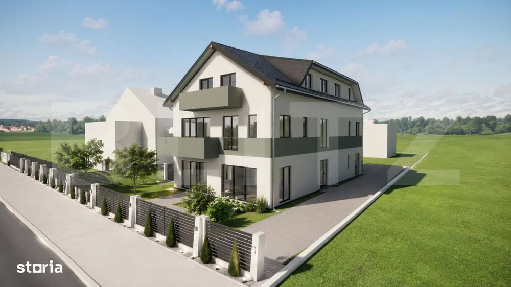 Cladire mixta de inchiriat – Spatii SAD + doua unitati locative