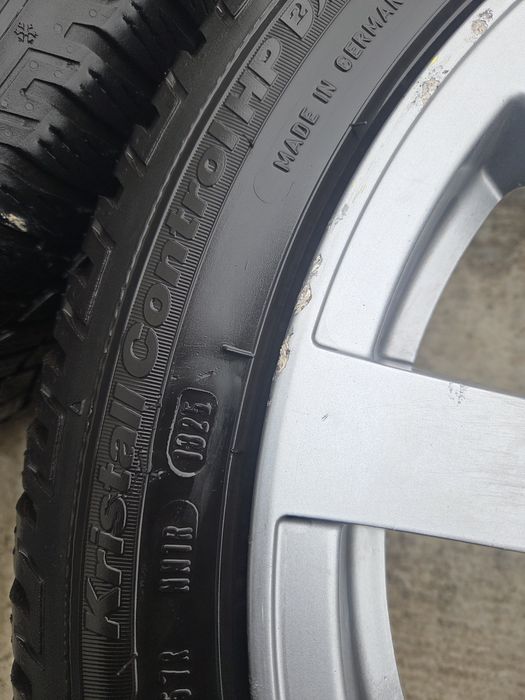 Jante R17 5x112, cu anvelope 225/45/17 de iarnă