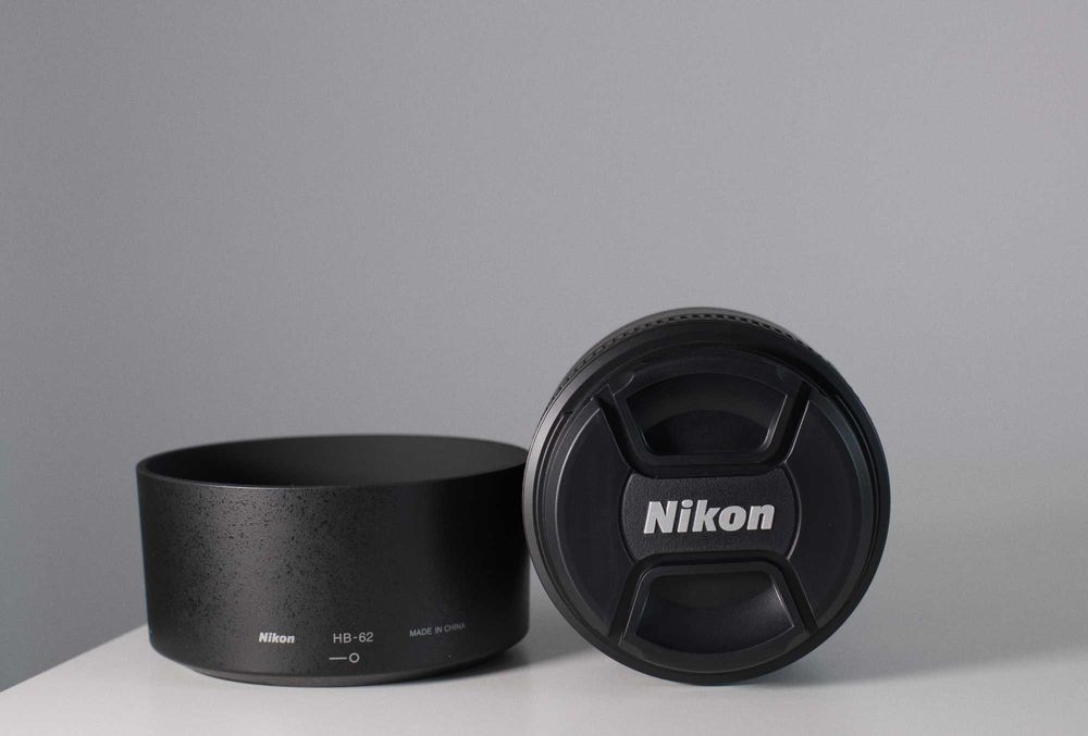 Obiectiv Nikon 85mm 1.8G ca nou, montura Nikon F