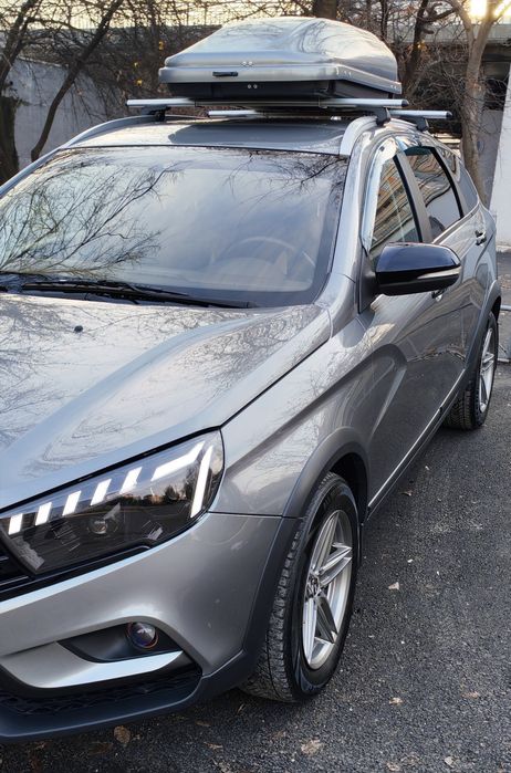 Тюнинг Фары и стоп сигналы для Lada Vesta. (Audi style).