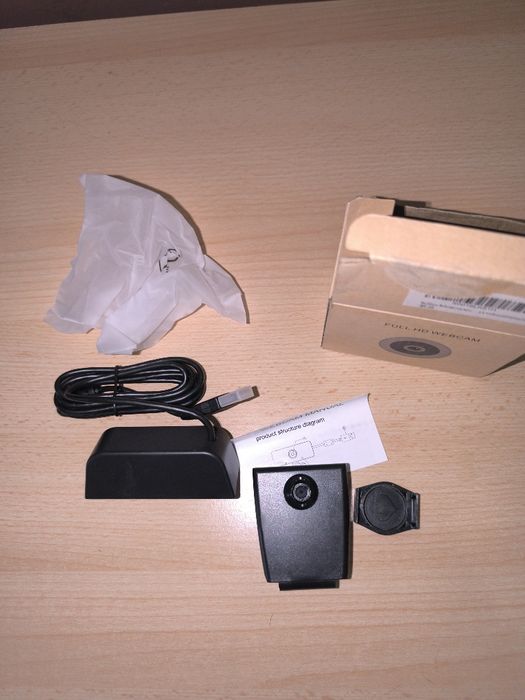 Cameră web pc full HD nouă.