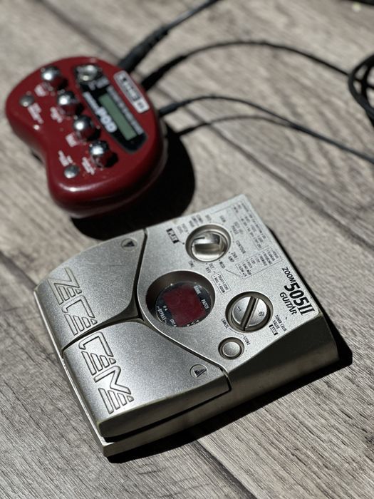 Zoom 505 ii ,line pod 6 Гитарный процессор , педаль для гитары