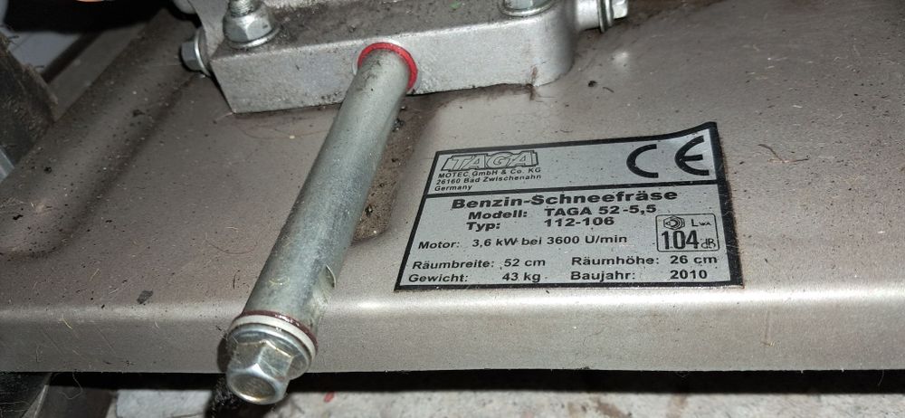 Freza zapada  pe benzina Loncin