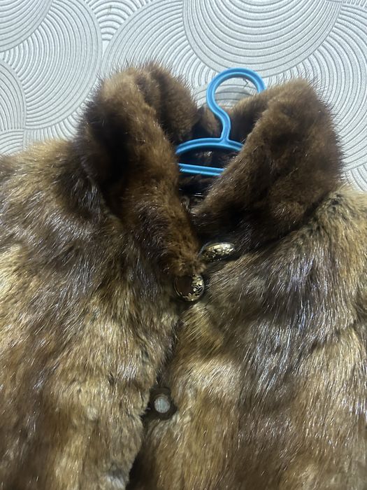 Детская норковая шуба