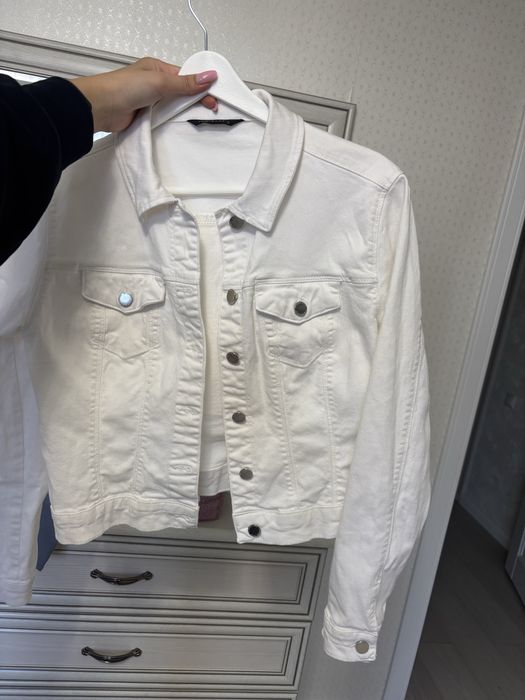 Джинсовка укороченная