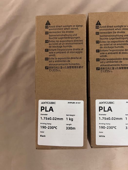 Filamente Sunlu/Anycubic PLA Diverse Culori