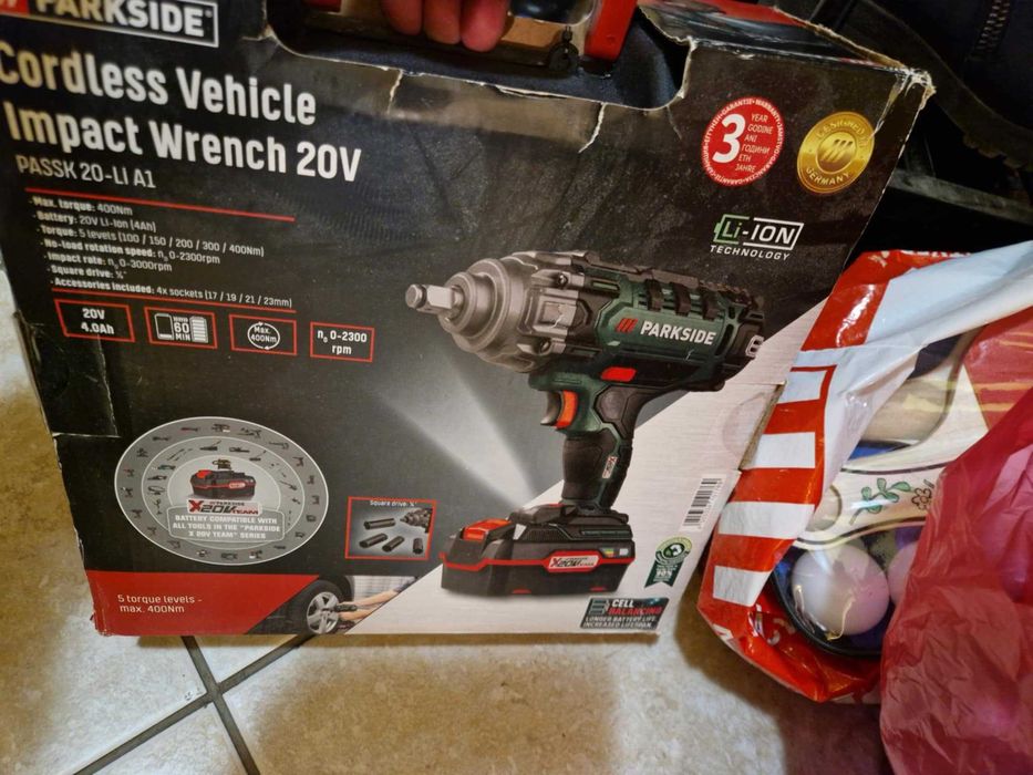 Parkside impact 20v