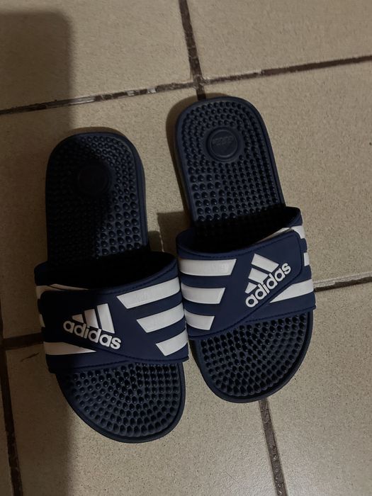 Джапанки adidas Adissage Sandals for Men, Size 12 - Blue