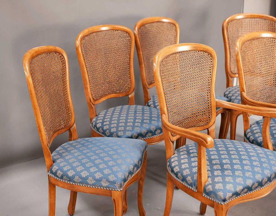 Сет столове - 6 бр. в стил ЛУИ XV