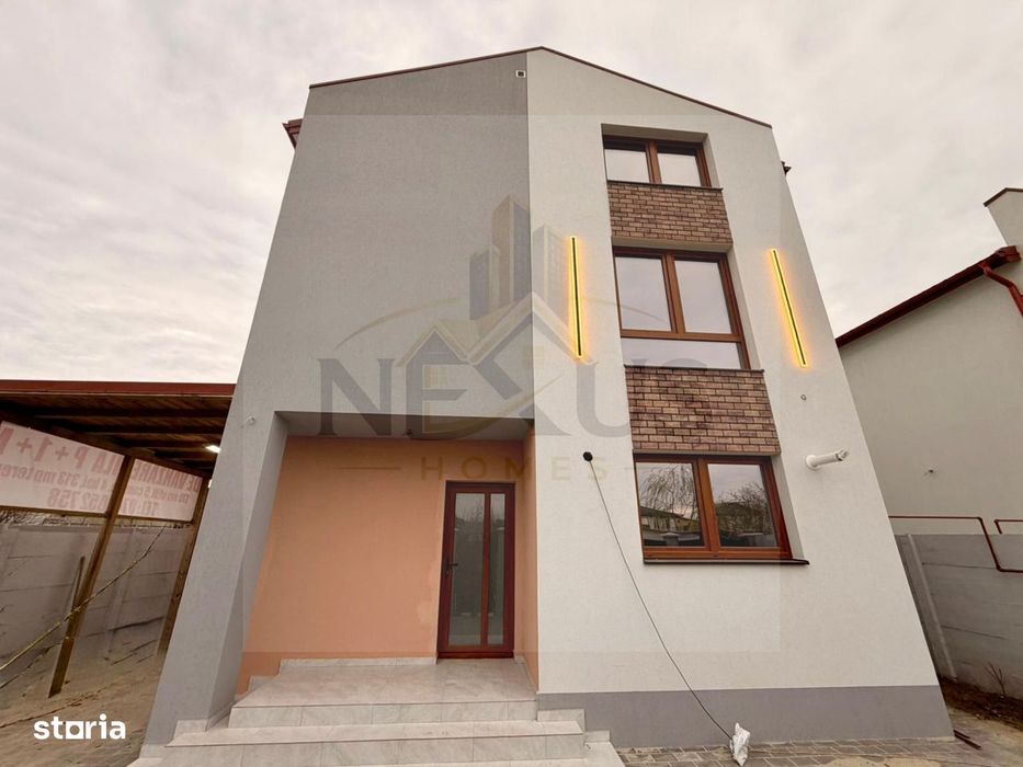 Vilă modernă P+1+M, 202.5 mp, 5 camere + mansardă | Ideala investitie