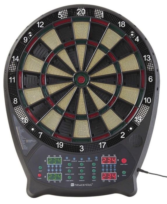 Електронен дартс, Дартс мишена