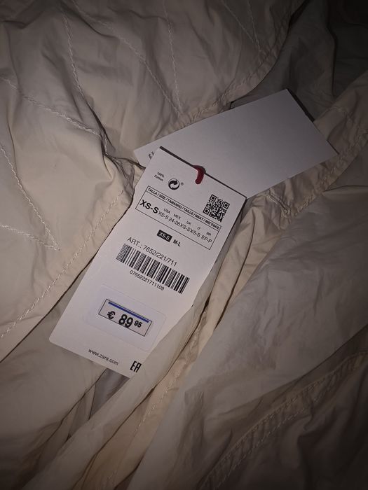 trenchcoat impermeabil Zara SRPLS