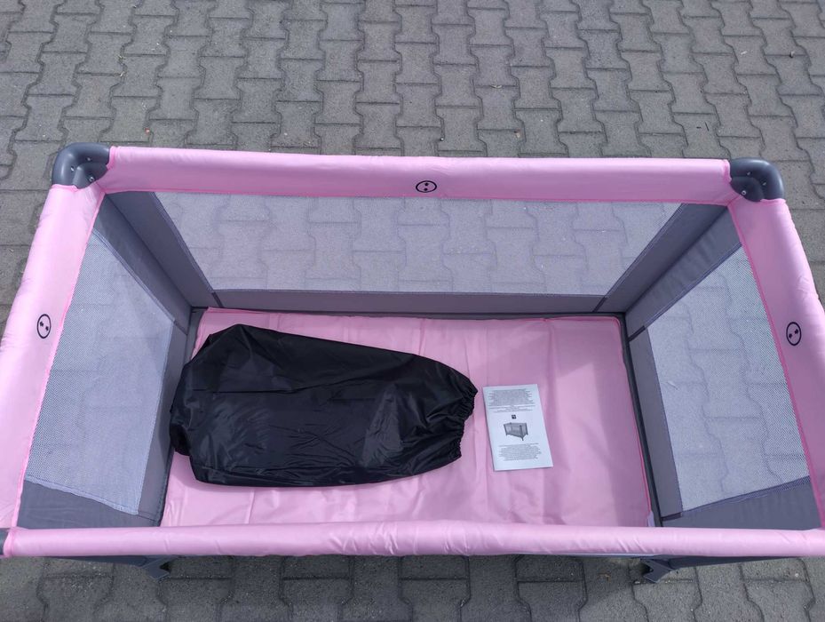 MONI Детска кошара SOLO розов