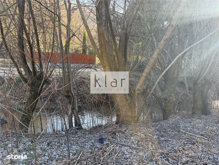 Comision 0%Teren intravilan zona Lunca cu o latura spre raul Somes