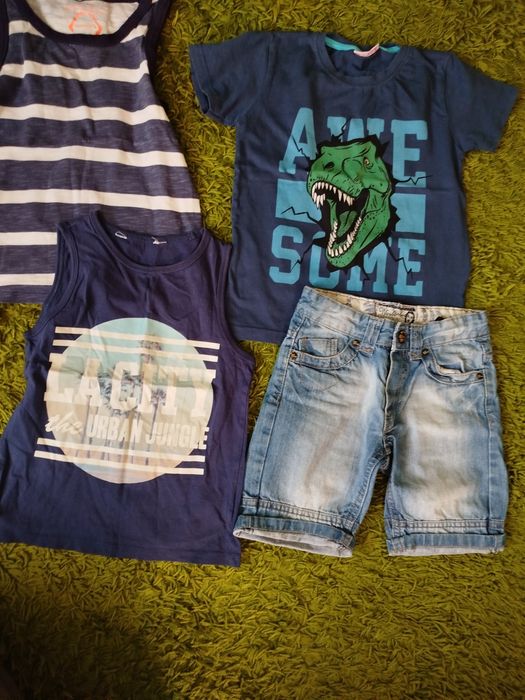 Летни дрехи за момче 5-6 год