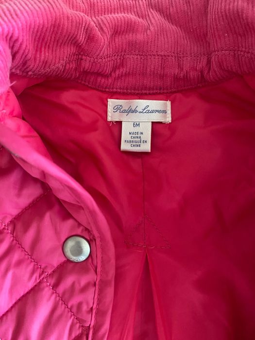 Ralph Lauren бебешко пролетно яке в цикмен цвят, 6м.