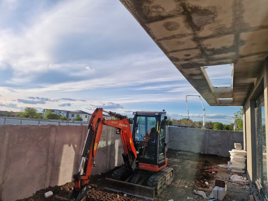 excavator de inchiriat, ilfov - afumati