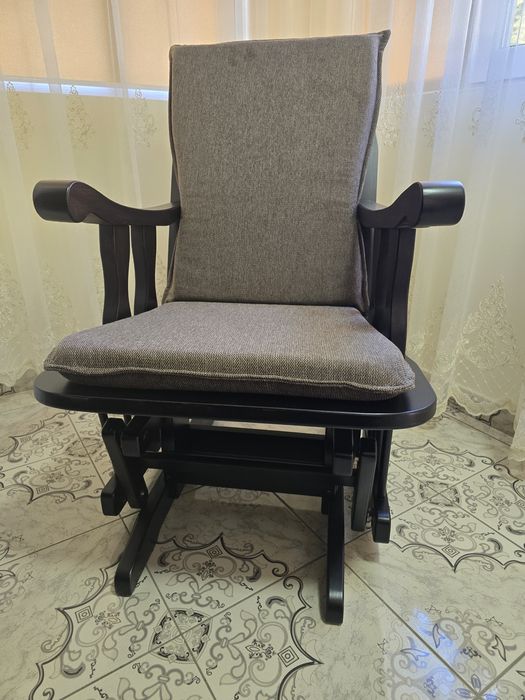 Fotoliu balansoar lemn masiv