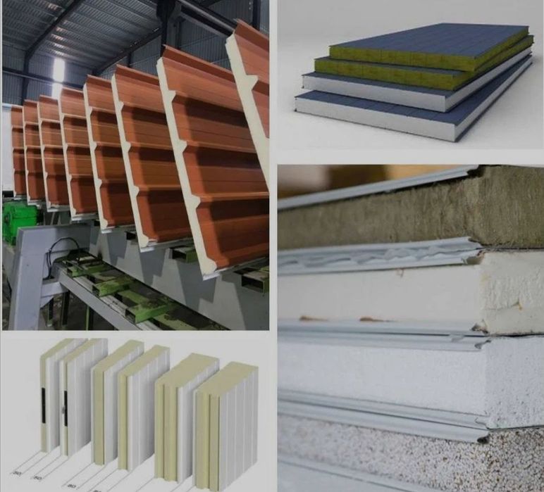 Sendvich panel ishlab chiqaramiz