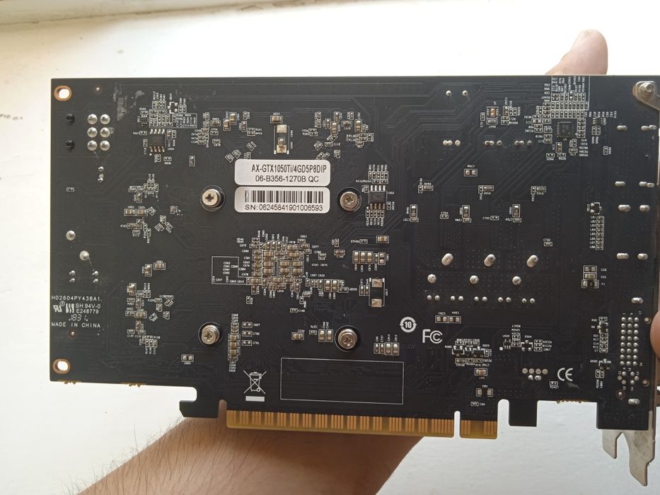 Axle Gtx 1050ti 4gb gddr5