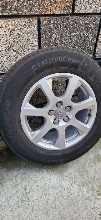 Оригинални алуминиеви джанти 17" за Audi с гуми