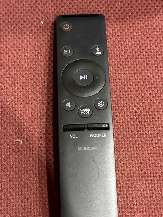 Telecomandă Originală Samsung Soundbar (AH59-02767A) – Design Ergonomic Curved