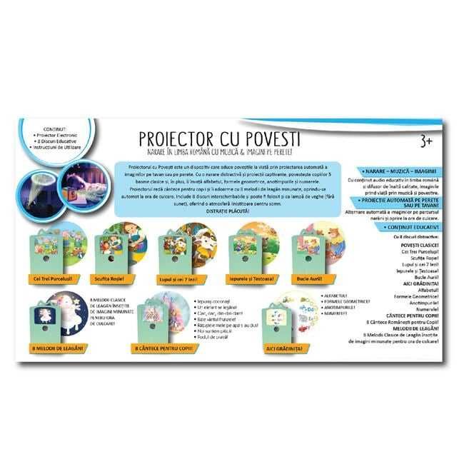 Proiector cu Povesti in limba Romana, iDEA