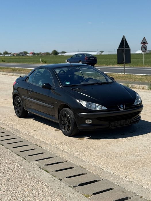 Dezmembrez Peugeot 206 CC 1.6 16v 109CP benzina, 2002, piele, hardtop