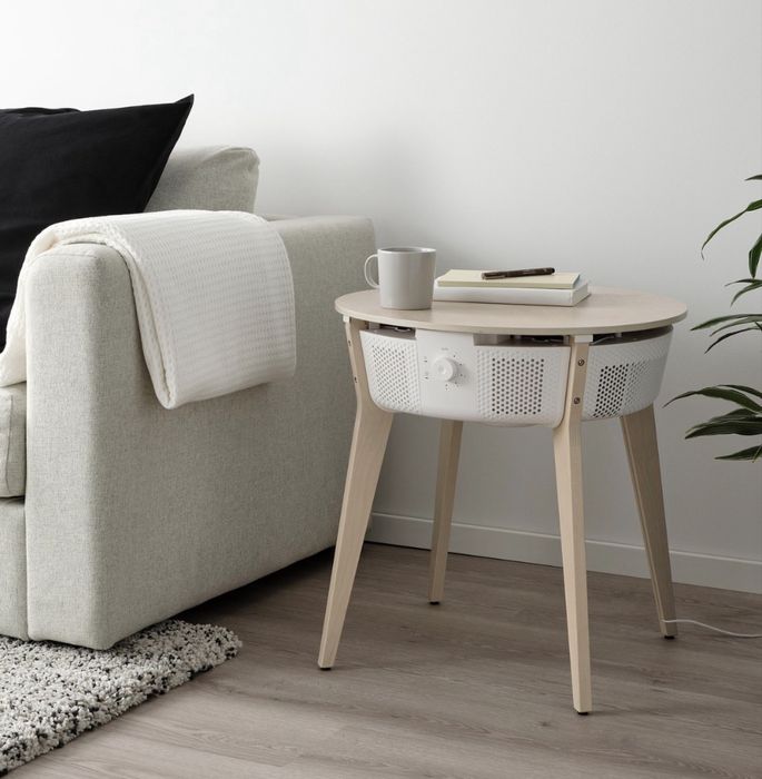 Masuta cu purificator aer ikea starkvind+ filtru suplimentar