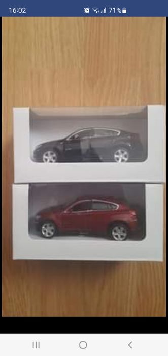 Machete Bmw X6 in cutie.Machetele sunt metalice,se deschid usile fata,