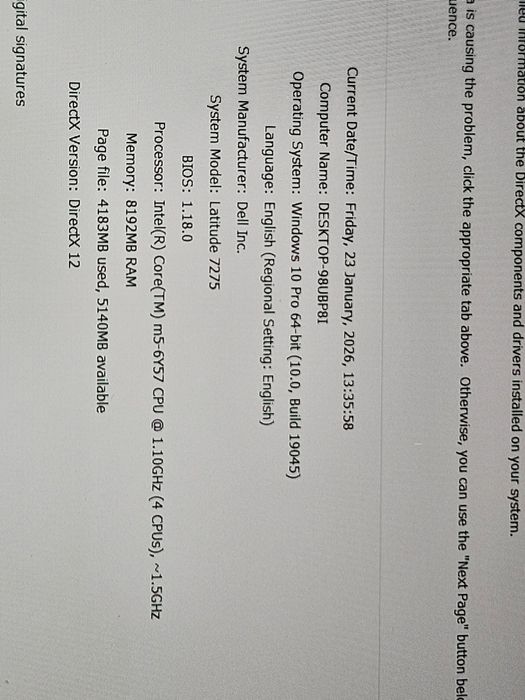 Laptop Dell Latitude 7275 2in1