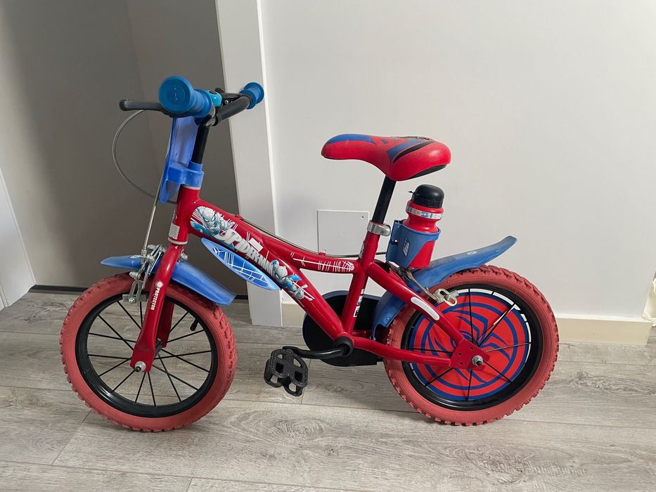 Bicicleta Spiderman pentru copii  + Trotineta