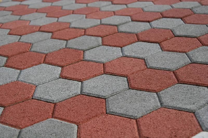 Укладка брусчатки