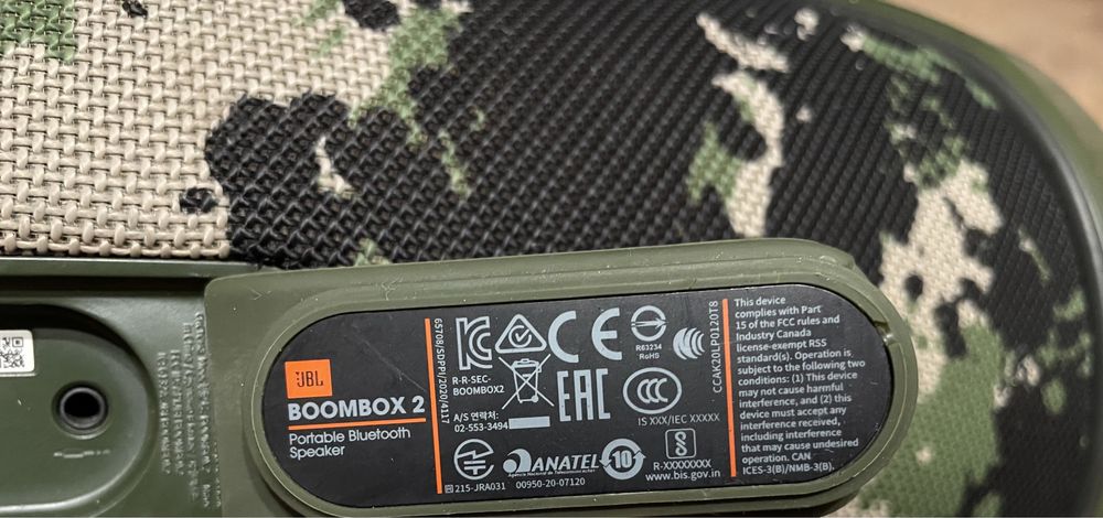 Колонка JBL bumbox 2