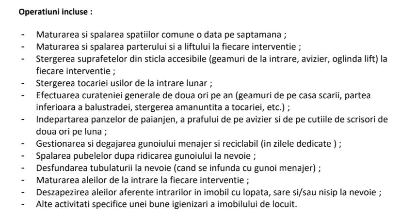 Servicii curățenie scări de bloc